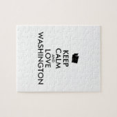 Puzzle KEEP CALM et LOVE WASHINGTON (Horizontal)