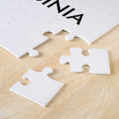 Puzzle KEEP CALM et LOVE WEST VIRGINIA (Côté)