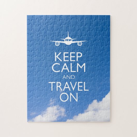 PUZZLE KEEP CALM ET TRAVEL (Vertical)