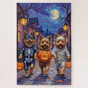 Puzzle Keeshond Trick-or-Treating dans les costumes d'Hal