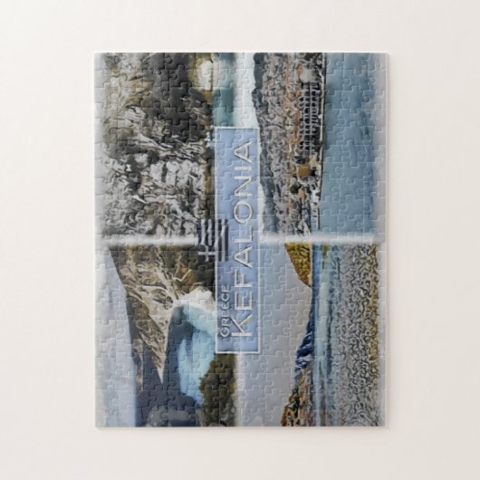 Puzzle Kefalonia - Grèce - (Vertical)