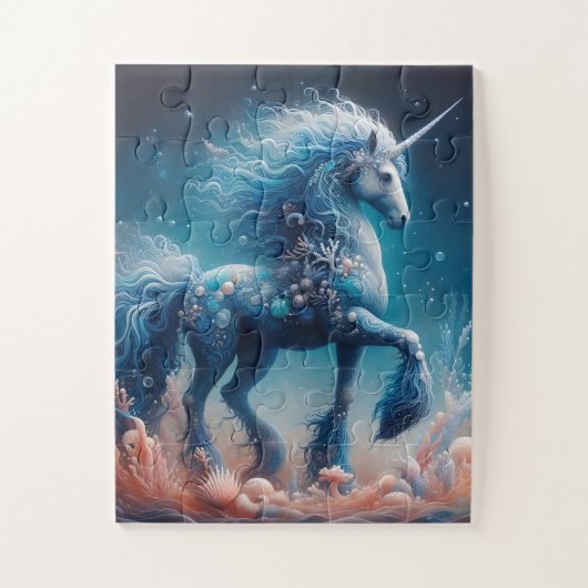 Puzzle Kelpie sous-marine Mer Unicorn (Vertical)