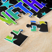 Puzzle "KENNETH" Prénom, Amusant "HEUREUX ANNIVERSAIRE" (Côté)