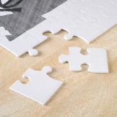 Puzzle Kentucky Formé Vieux Gris Chalkboard Nom Noir (Côté)