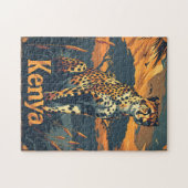 Puzzle Kenya Cheetah Vintage (Horizontal)