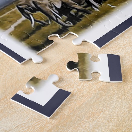 Puzzle Kenya - Mosaic - (Côté)