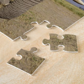 Puzzle Kenya : Parc national d'Amboseli, éléphant mâle (Côté)
