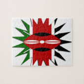 Puzzle Kenya Star (Horizontal)