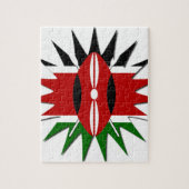 Puzzle Kenya Star (Vertical)