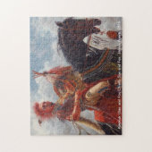 Puzzle Keokuk, sac et chef de Natif américain de Fox (Vertical)