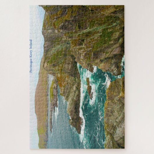 Puzzle Kerry Cliffs Portmagee Kerry Irlande. Jigsaw Puzzl (Vertical)