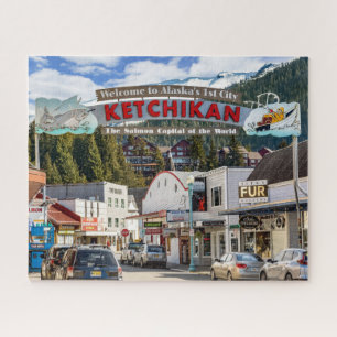 Puzzle Ketchikan, Alaska, Port de l'Alaska