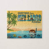 Puzzle Key Largo Floride – Vacances Tropicales (Horizontal)