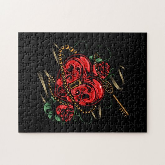 Puzzle Key To My Heart  (Horizontal)