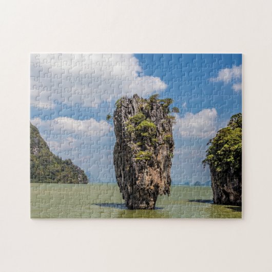 Puzzle Khao Phing Kan île rocheuse Phuket en Thaïlande ca (Horizontal)