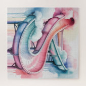 Puzzle Kids’ Birthday Waterslide Party Gift (Horizontal)