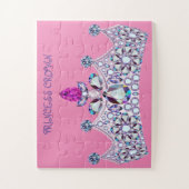 Puzzle Kids Pink Princess Royal Monarchy Crown (Vertical)