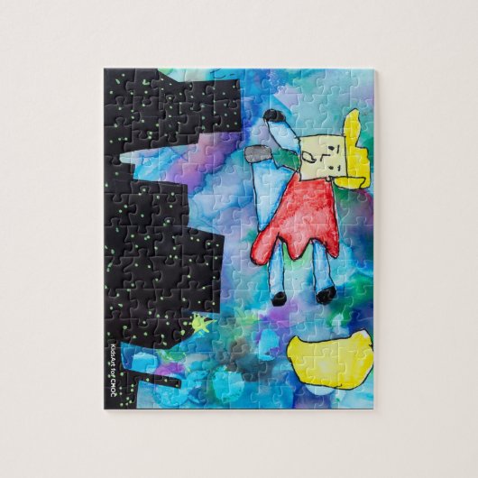 Puzzle KidsArt for CHOC - Super Hero (Vertical)