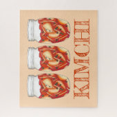 Puzzle Kimchi Fermenté Chou Cuisine coréenne (Vertical)