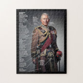 Puzzle King Charles III Toronto Scottish Regiment (Vertical)