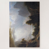 Puzzle King Lake, Californie, Albert Bierstadt (Vertical)