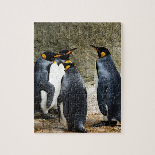 Puzzle King Penguin (Vertical)