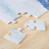 Puzzle KiniArt Sasquatch Snowy Bigfoot & Scottie Chien (Côté)