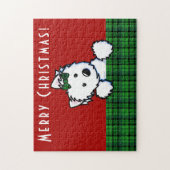 Puzzle KiniArt Westie Noël (Vertical)