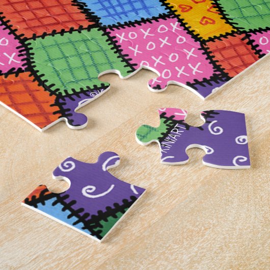 Puzzle KiniArt Westie sur surface composée (Côté)