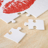 Puzzle Kissing Red lips (Côté)