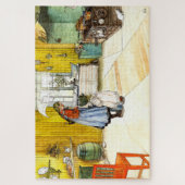 Puzzle Kitchen Carl Larsson Vintage Swedish Fine Art (Vertical)