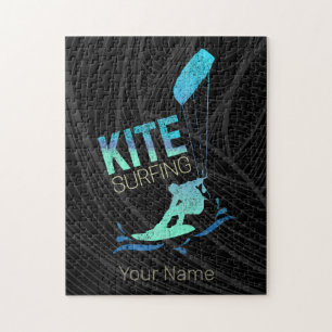 Puzzle Kitesurf Vintage Kiteboarder Kite Surf