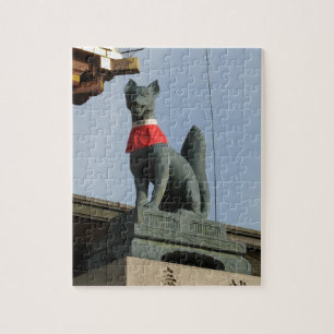 Puzzle Kitsune キツネ (Renard) avec un joyau dans la bouche
