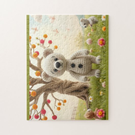 Puzzle kitted bears (Vertical)