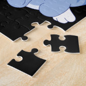 Puzzle Kitten avec nom d'enfant personnalisé. (Côté)