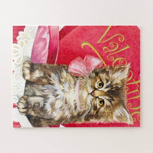 Puzzle Kitten dans Candy Box (Horizontal)