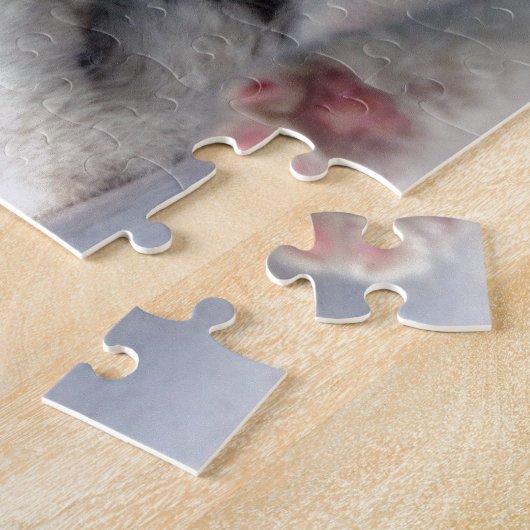 Puzzle Kitten endormi (Côté)