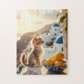 Puzzle kitten in Italy (Vertical)