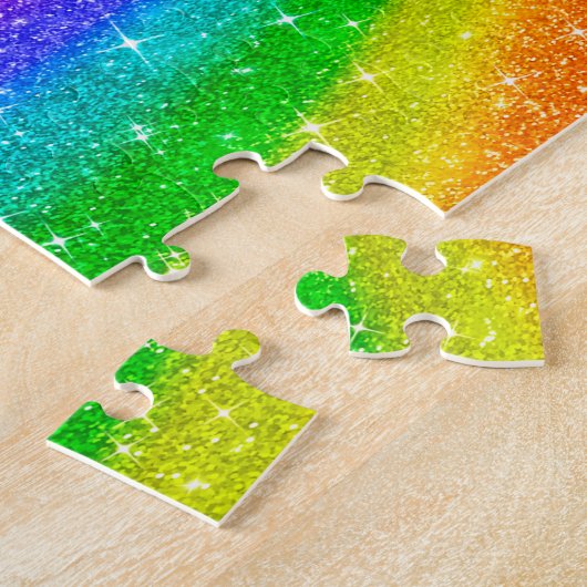 Puzzle Kitten Spits Up Rainbow (Côté)
