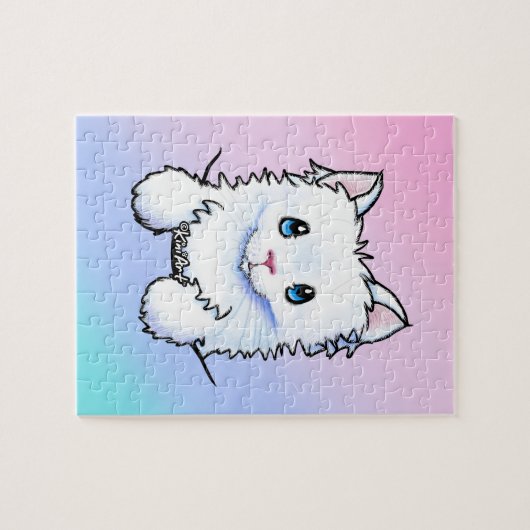 Puzzle Kitty blanc (Horizontal)
