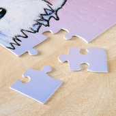 Puzzle Kitty blanc (Côté)