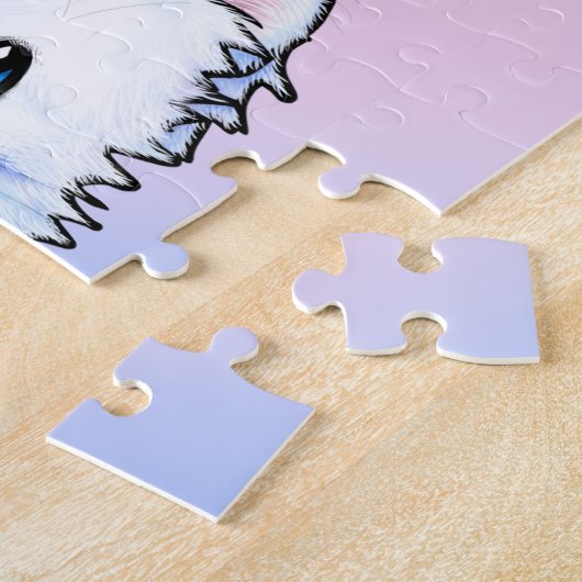 Puzzle Kitty blanc (Côté)