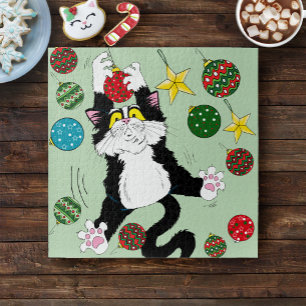 Puzzle Kitty Chat Hang in There! !
