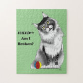 Puzzle Kitty fixe (Vertical)