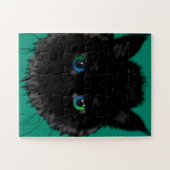 Puzzle Kitty noir (Horizontal)