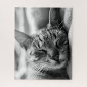 Puzzle Kitty noir et blanc (Vertical)