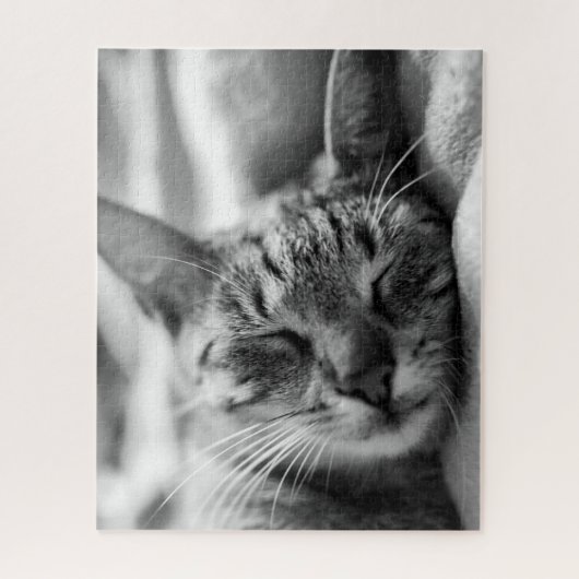 Puzzle Kitty noir et blanc (Vertical)