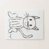 Puzzle Kitty Peint (Horizontal)