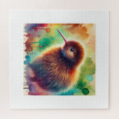 Puzzle Kiwi Bird 010924AREF107 - Watercolor (Horizontal)