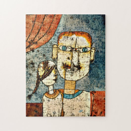 Puzzle Klee - Adam et la petite Ève (Vertical)
